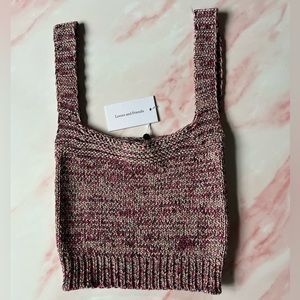 Lovers and Friends knit tank